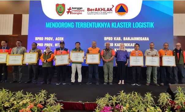 BPBPK Kalteng Terima Penghargaan dari BNPB