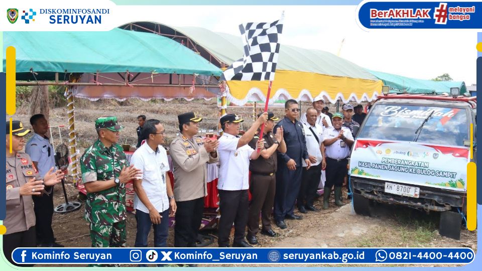 Bupati Seruyan Apresiasi Polres Dukung Swasembada Pangan Nasional Melalui Penanaman Jagung Serentak