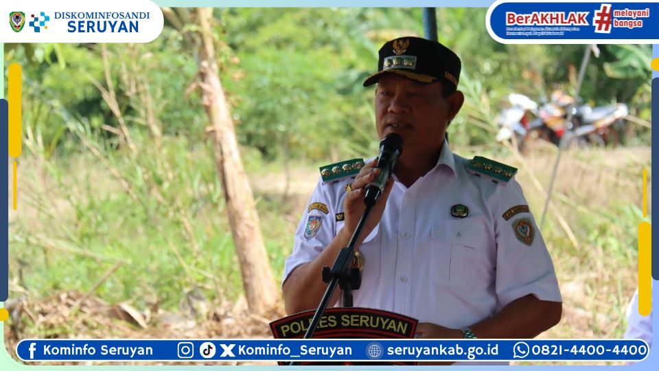 Bupati Seruyan Apresiasi Polres Dukung Swasembada Pangan Nasional Melalui Penanaman Jagung Serentak