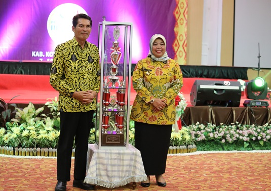 Kobar Juara Umum Pesparawi III Korpri Tingkat Provinsi Kalteng