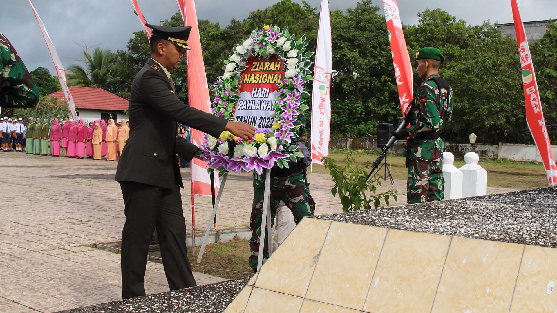 Hari Pahlawan, Pemkab Barito Selatan Gelar Upacara Ziarah dan Tabur Bunga