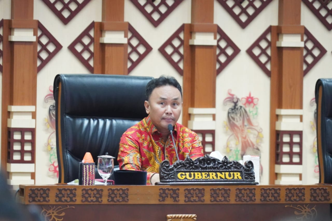 Gubernur Sugianto Sabran : Program Tahun 2023 Harus Fokus  Pada Kegiatan Membangkitkan Ekonomi Kerakyatan