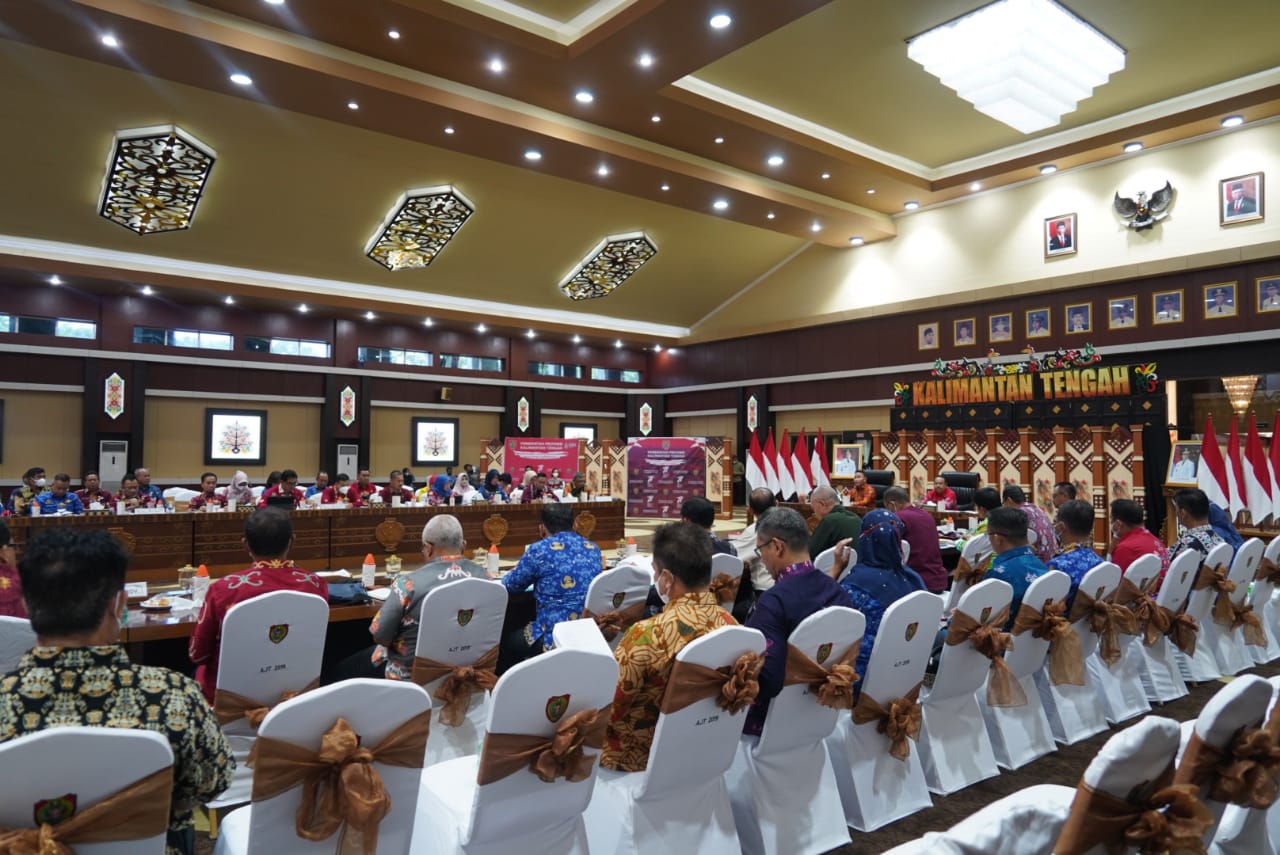 Gubernur Sugianto Sabran : Program Tahun 2023 Harus Fokus  Pada Kegiatan Membangkitkan Ekonomi Kerakyatan