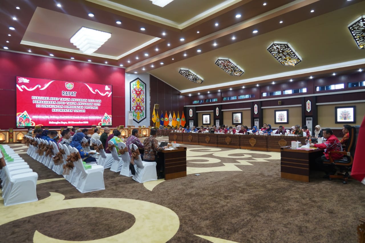 Gubernur Sugianto Sabran : Program Tahun 2023 Harus Fokus  Pada Kegiatan Membangkitkan Ekonomi Kerakyatan