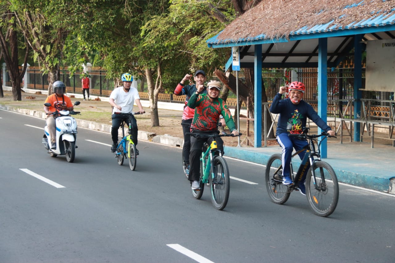 Peringati Hari Pahlawan dan Jelang Gelar UCI MTB, Pemprov. Kalteng Gelar Kegiatan Bersepeda Gembira