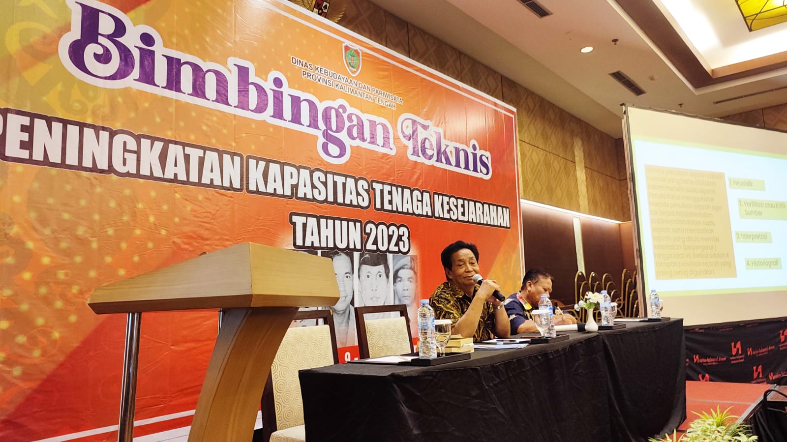 Disbudpar Kalteng Gelar Bimtek untuk Tingkatkan Kapasitas Guru Sejarah