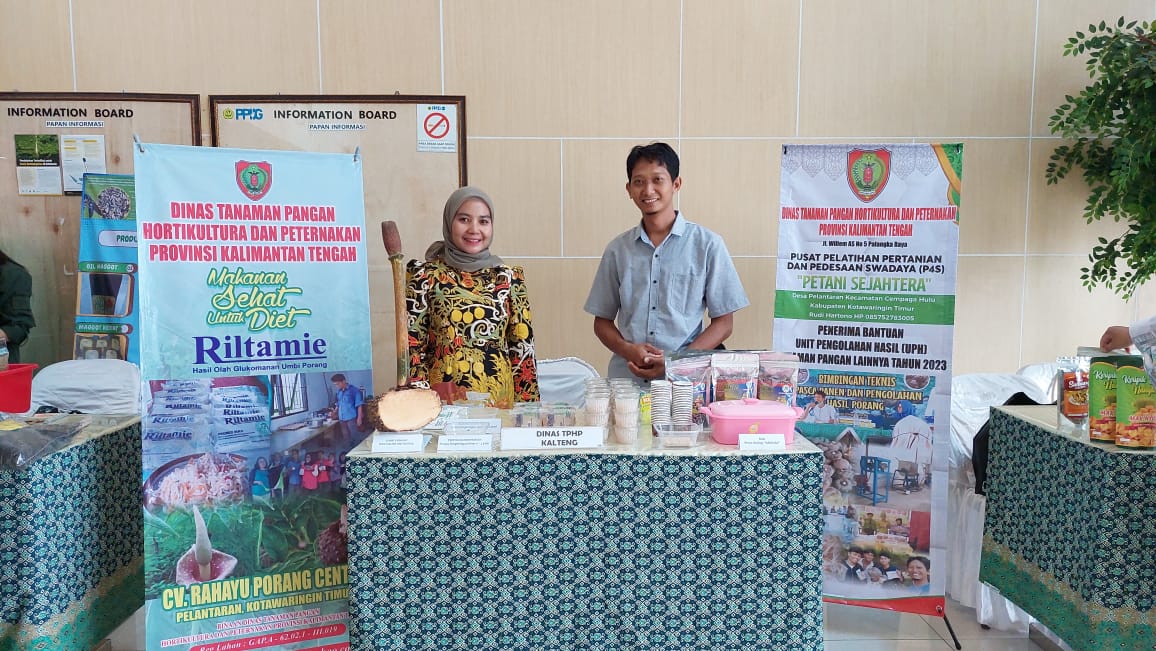 Dinas TPHP Prov. Kalteng Dukung Seminar dan Pameran Olahan Hasil Pertanian APTA Universitas Palangka Raya 