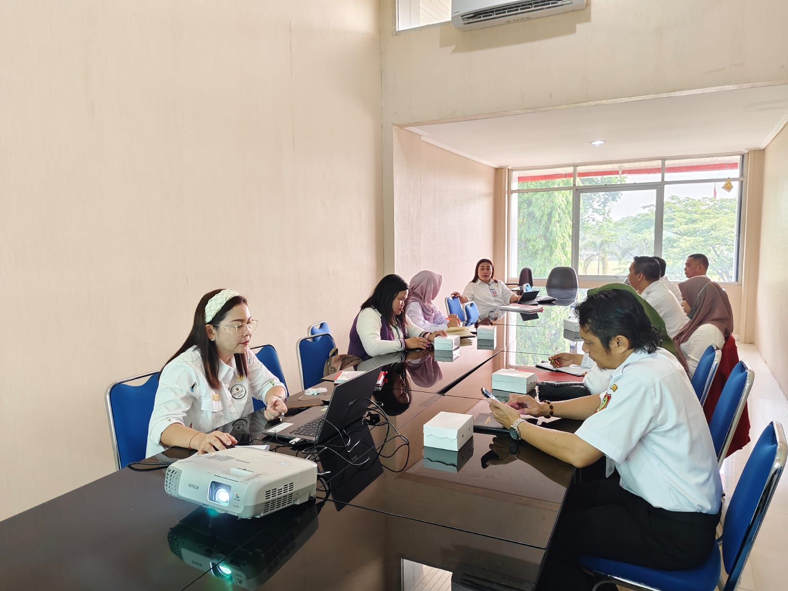 Biro Organisasi Laksanakan Asistensi Evaluasi Kelembagaan pada Pemprov Kalteng