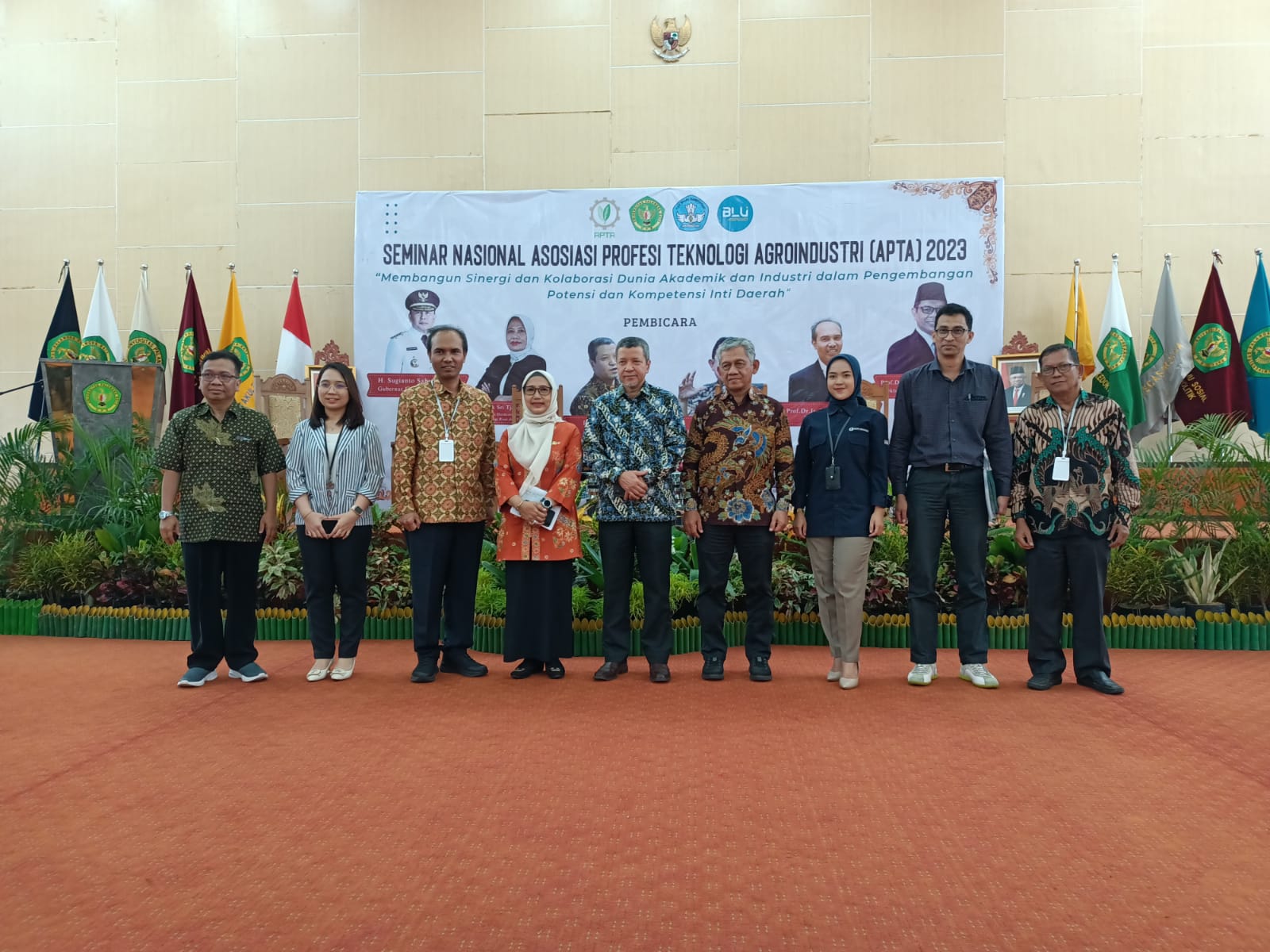 Dinas TPHP Prov. Kalteng Dukung Seminar dan Pameran Olahan Hasil Pertanian APTA Universitas Palangka Raya 