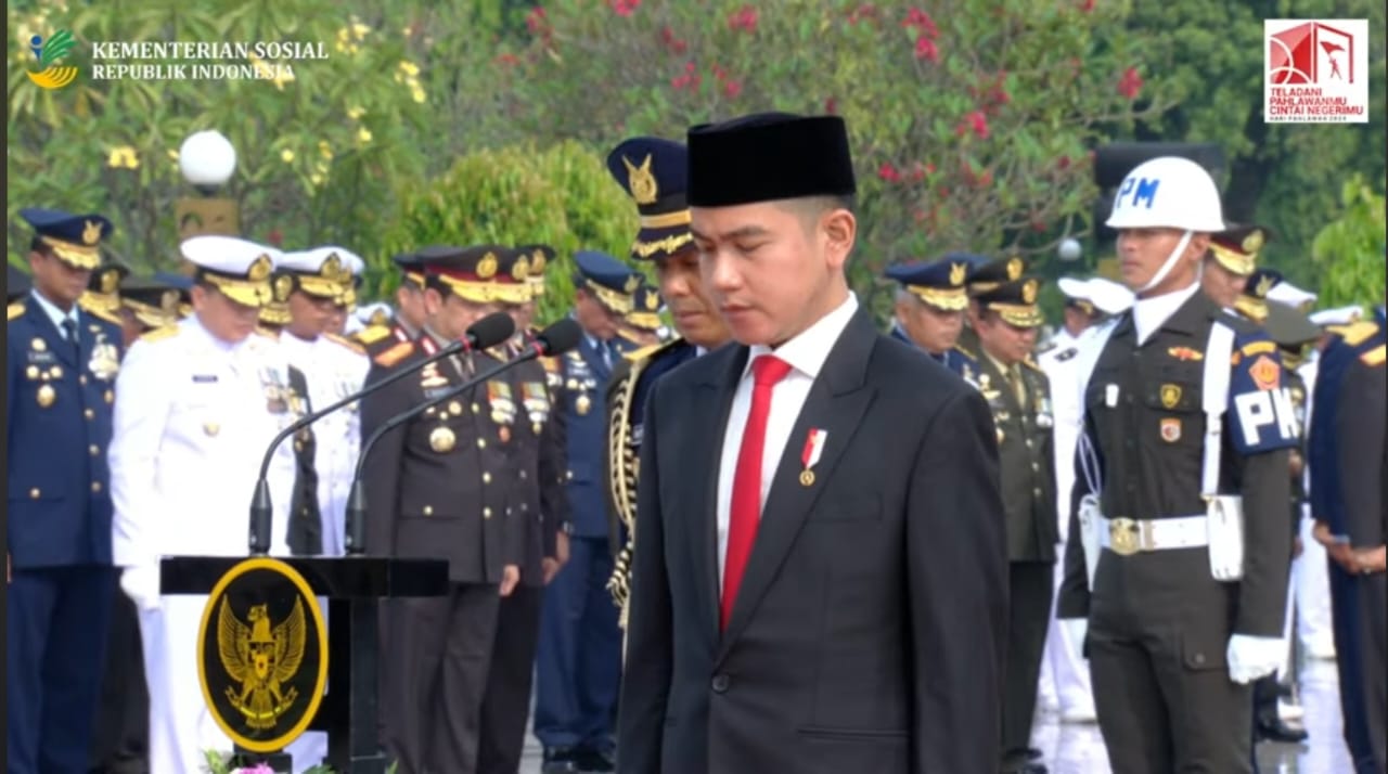 Dispursip Kalteng Ikuti Upacara Ziarah Nasional Peringatan Hari Pahlawan