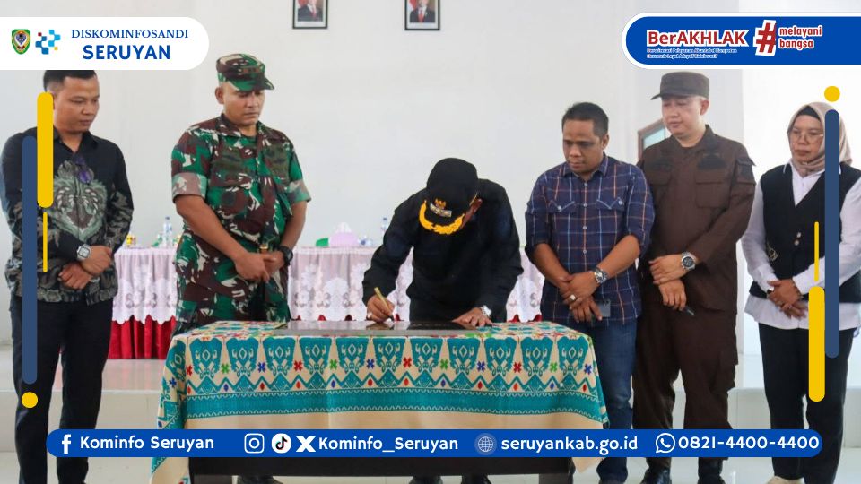 Bupati Seruyan Resmikan Aula Sadika Wibawa Batu Ampar