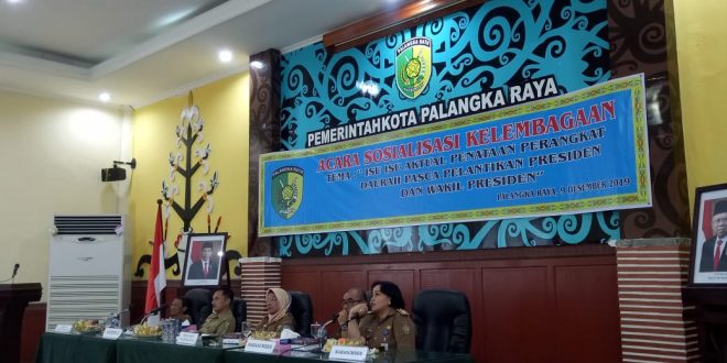 Pemko Palangka Raya Mulai Persiapkan Penyederhanaan Birokrasi