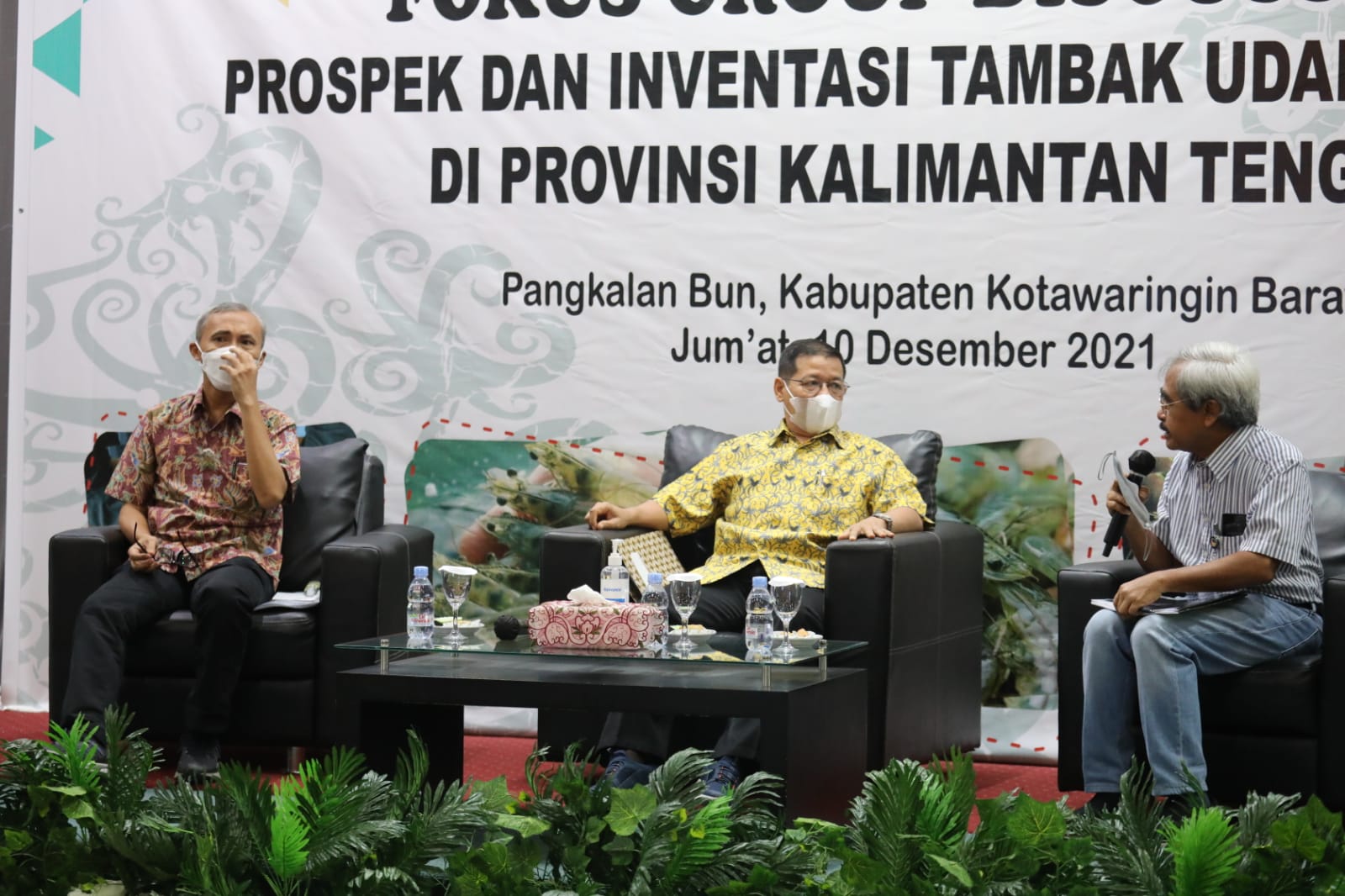 Gubernur Kalteng : Pengembangan Budidaya Udang Vaname, Upaya Strategis Pemulihan Ekonomi