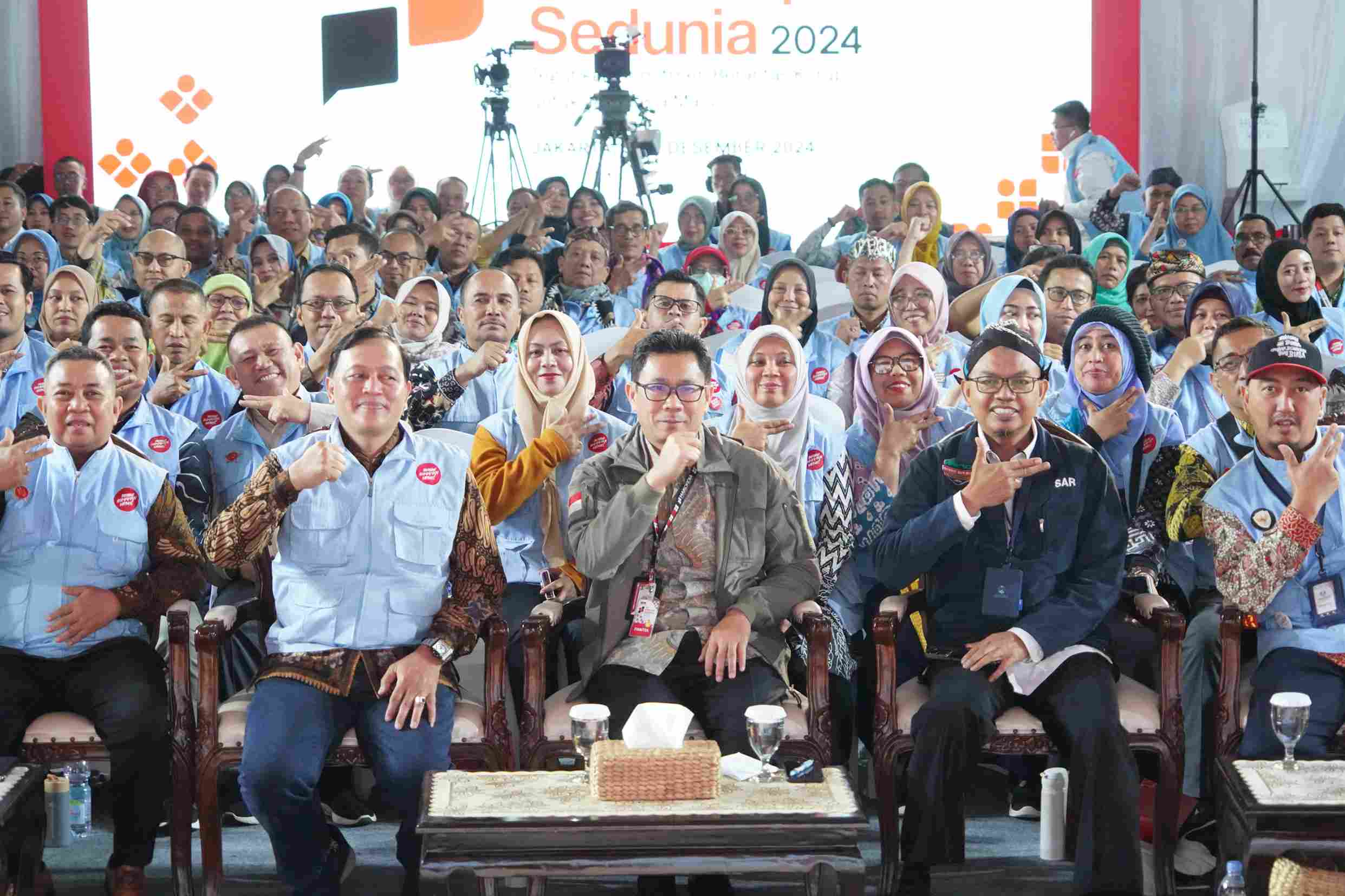 Inspektorat Daerah Prov. Kalteng Ikuti Peringatan HAKORDIA Tahun 2024