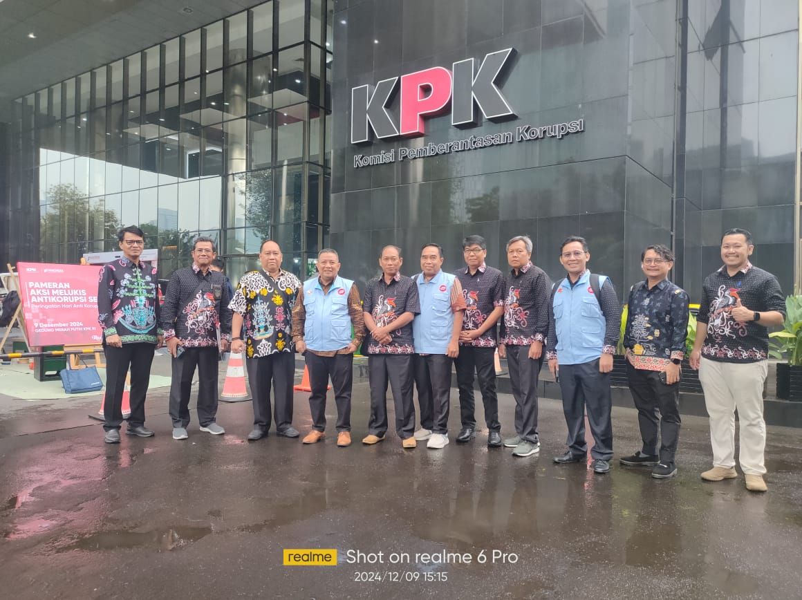 Inspektorat Daerah Prov. Kalteng Ikuti Peringatan HAKORDIA Tahun 2024