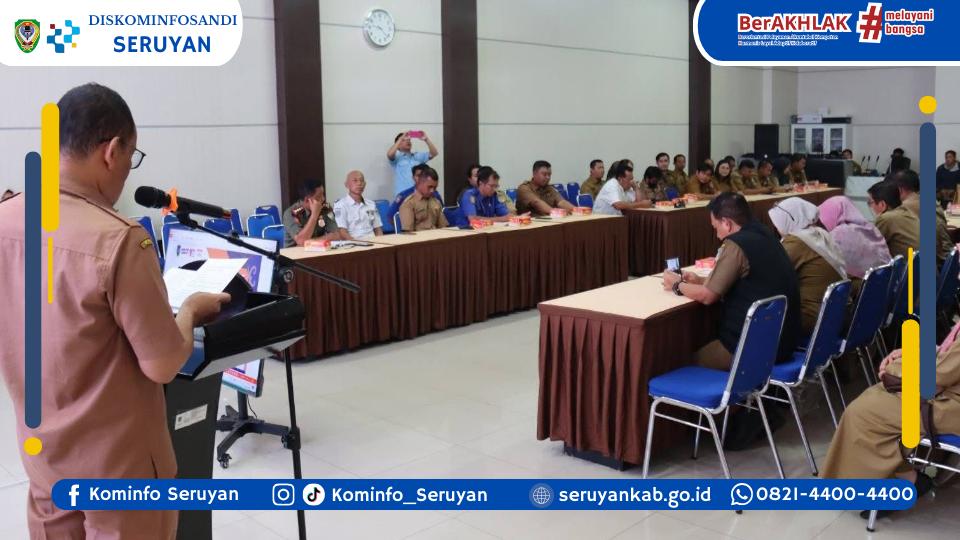 Pj Sekda Seruyan Buka Orientasi Penyusunan RKPD 2027, Tekankan Perencanaan Berbasis Data