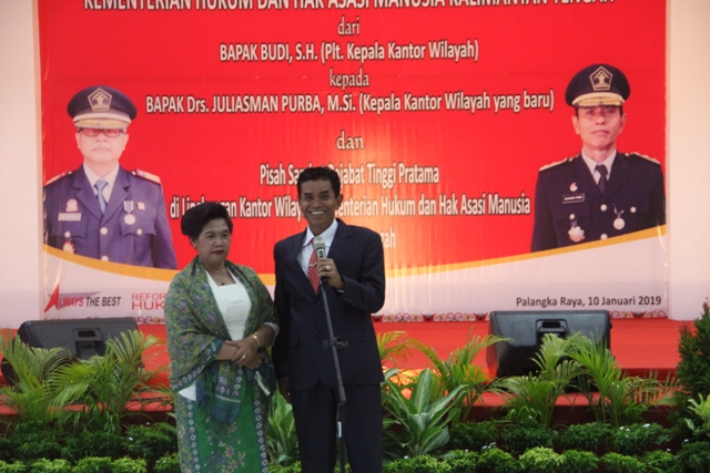 Selain Kakanwil, 3 Pejabat Tinggi Pratama Kanwil Kemenkumham Kalteng Juga Baru