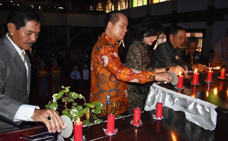 Dusmala Kapuas Rayakan Sukacita Natal Bersama
