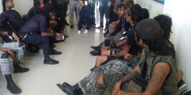 Pol PP Kota Palangka Raya Amankan Anak Punk