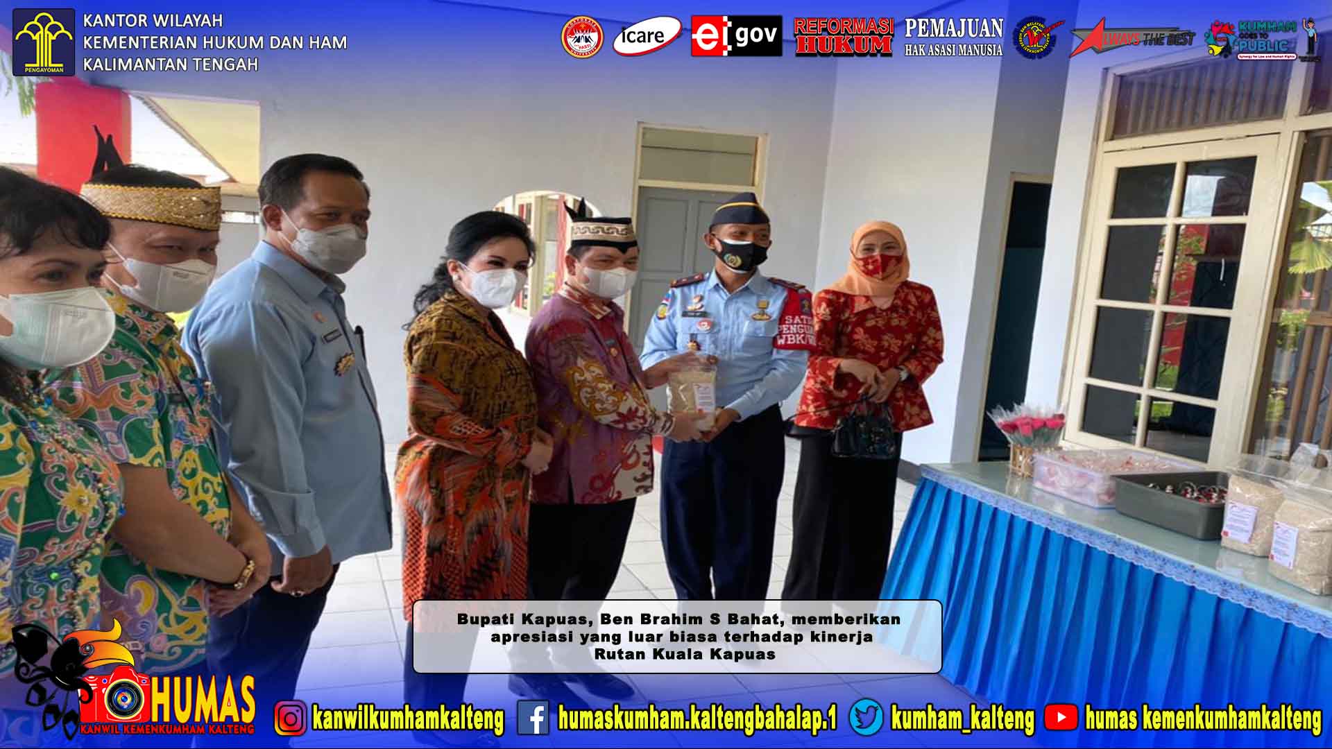 Rutan Kuala Kapuas Lakukan Pencanangan Pembangunan Zona Integritas Menuju WBK WBBM