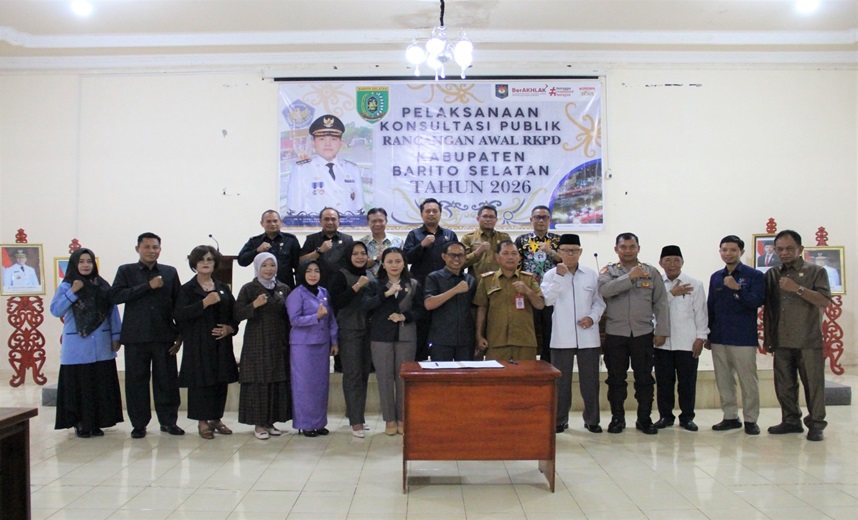 Pemkab Barsel Gelar Forum Konsultasi Publik Rancangan Awal RKPD Tahun 2026