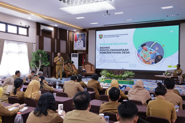Selaraskan Progam dan Kegiatan Tahun 2026 Dinas PMD Prov. Kalteng Gelar Rapat Kerja Teknis Bersama Kabupaten/Kota Se-Kalteng