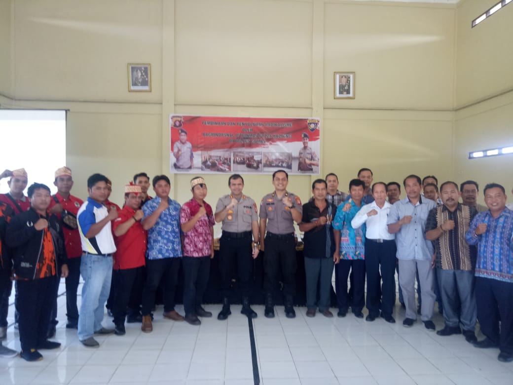 Dit Binmas Polda Kalteng Dan Polres Gumas Gelar Pembinaan Penyuluhan Cegah Paham Radikalisme