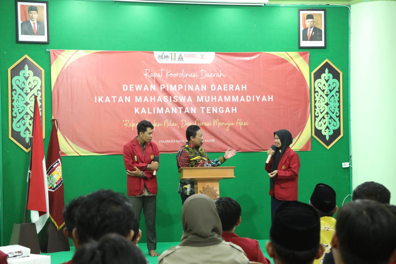 Wagub Edy Pratowo Secara Resmi Buka Rakorda DPD IMM Kalteng Periode 2022-2024