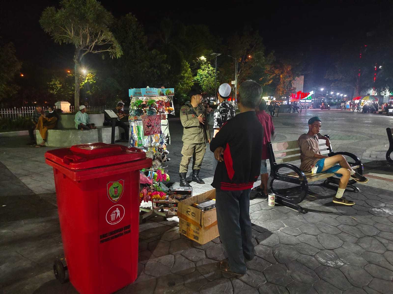 Ciptakan Suasana Aman dan Nyaman Selama Bulan Ramadan, Satpol PP Kalteng Gelar Patroli Rutin
