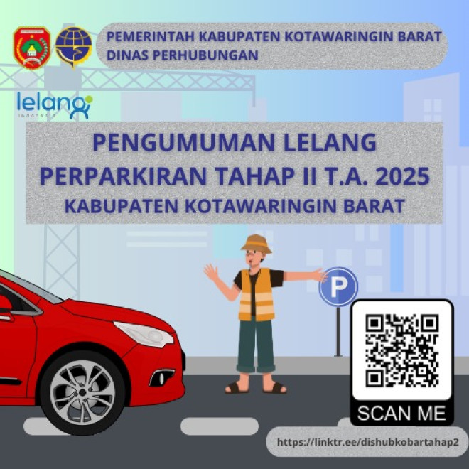 Pemkab Kobar Kembali Gelar Lelang Pengelolaan Parkir Tahap Kedua