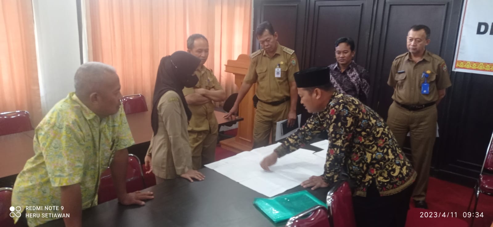 Disnakertrans Prov. Kalteng Terima Kunjungan DPRD Kabupaten Kotawaringin Barat