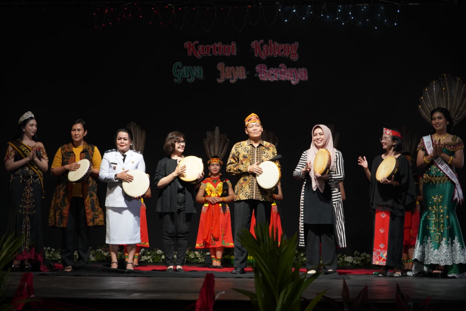 Mengusung Tema “Kartini Kalteng, Gaya - Jaya - Berdaya” SAG Yuas Elko buka Gelar Seni Budaya Kalimantan Tengah