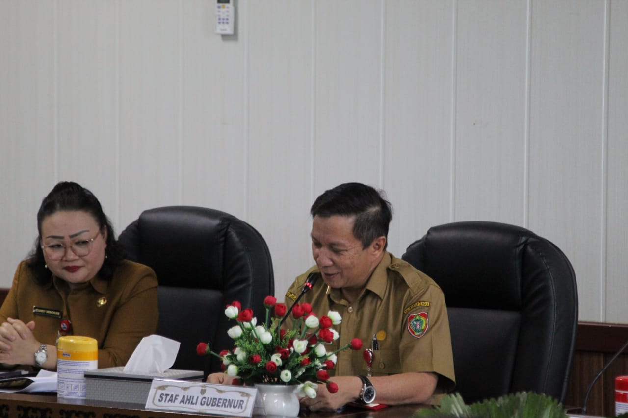 Sahli Gubernur KSDM Suhaemi Pimpin Rapat Evaluasi Program Percepatan Penurunan Stunting