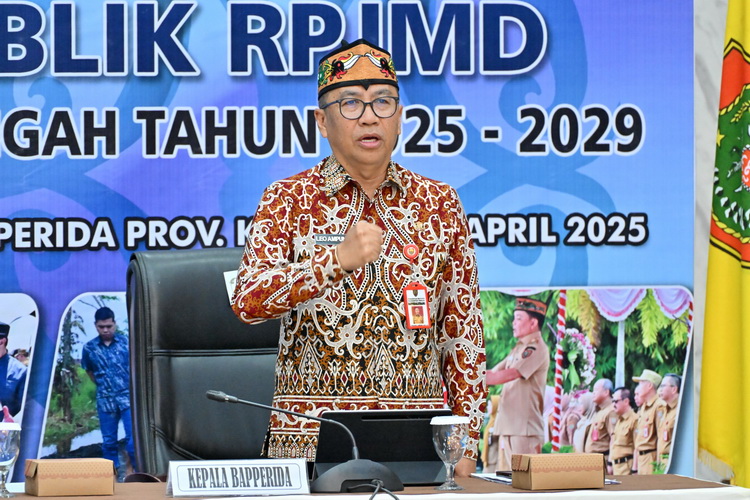 BAPPERIDA Prov. Kalteng Gelar Forum Konsultasi Publik RPJMD 2025–2029, Libatkan Seluruh Pemangku Kepentingan