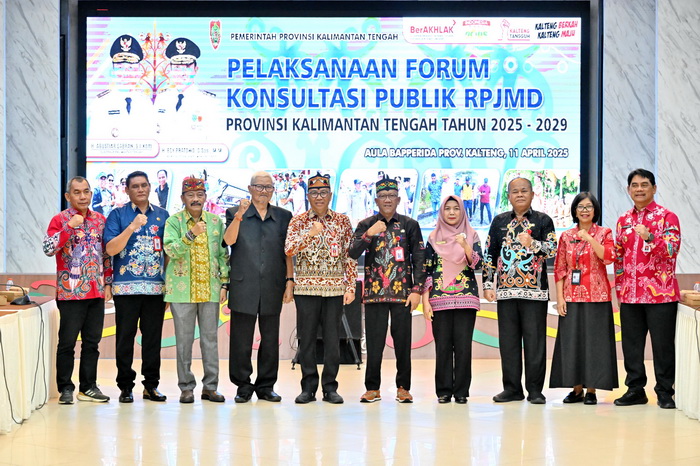 BAPPERIDA Prov. Kalteng Gelar Forum Konsultasi Publik RPJMD 2025–2029, Libatkan Seluruh Pemangku Kepentingan