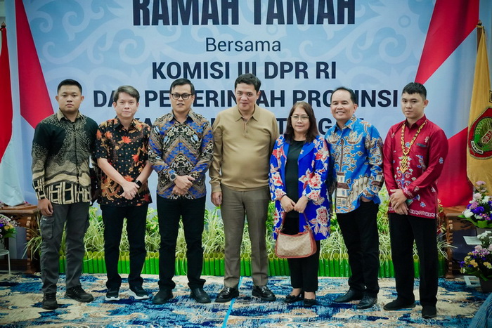 Kepala BAPPERIDA Kalteng Hadiri Ramah Tamah Komisi III DPR RI dan Pemprov Kalteng, Dorong Penguatan Tata Kelola Pemerintahan