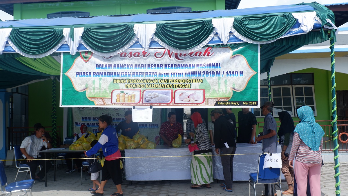 Ini daftar lokasi Pasar Murah Ramadhan yang diadakan Disdagperin Pemprov. Kalteng