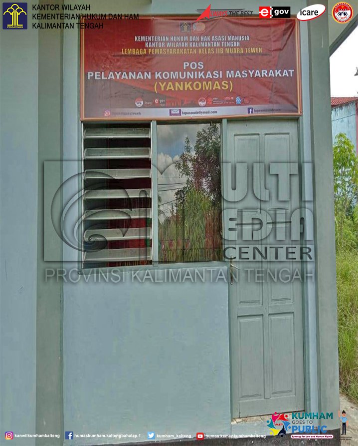 Pos Yankomas Lapas Muara Teweh Sudah Berdiri, Kalapas : Kami Siap Tampung Aduan Masyarakat