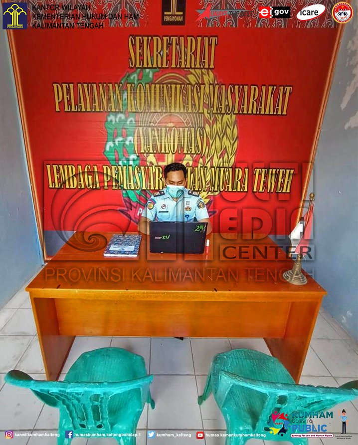 Pos Yankomas Lapas Muara Teweh Sudah Berdiri, Kalapas : Kami Siap Tampung Aduan Masyarakat