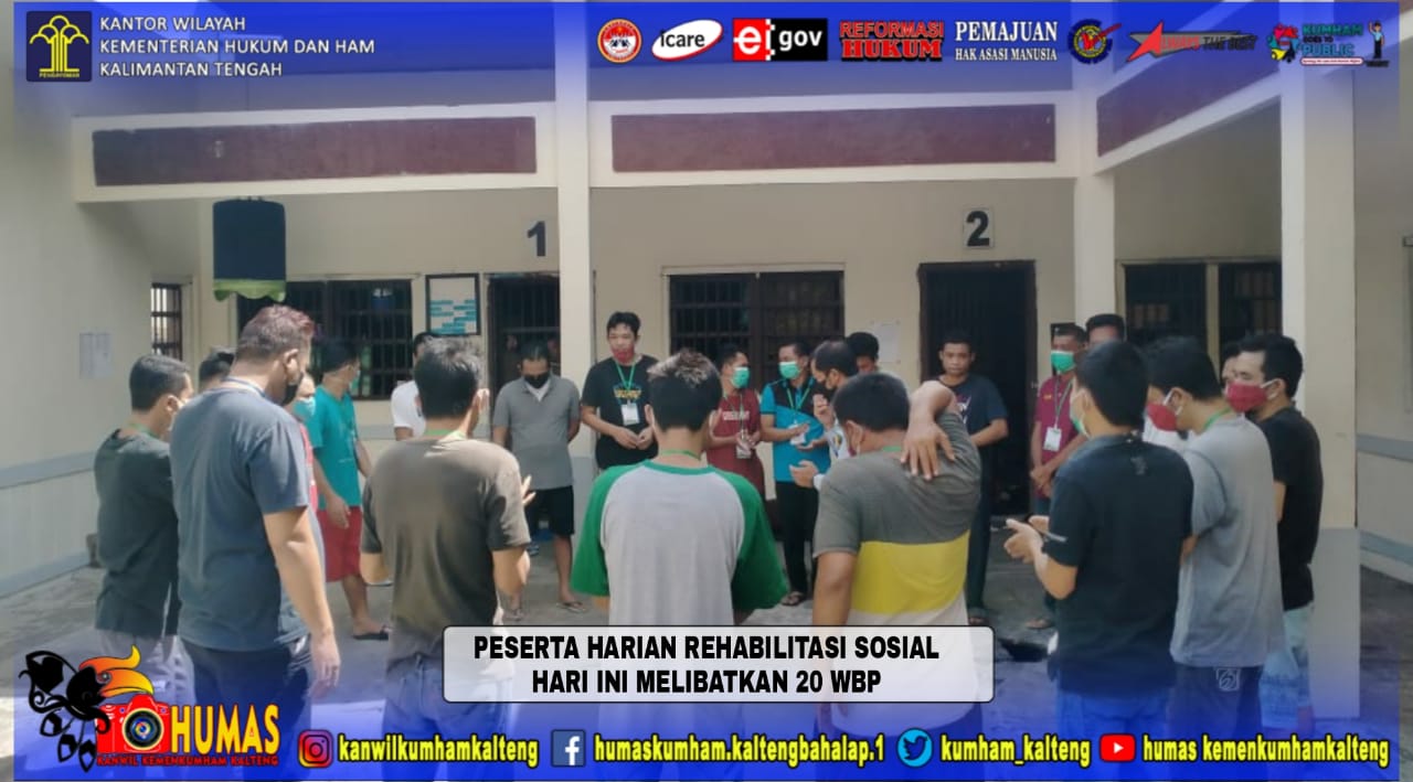 Kegiatan Harian Rehabilitasi Sosial Lapas Narkotika Kasongan Tekankan Tiga Aspek Penting