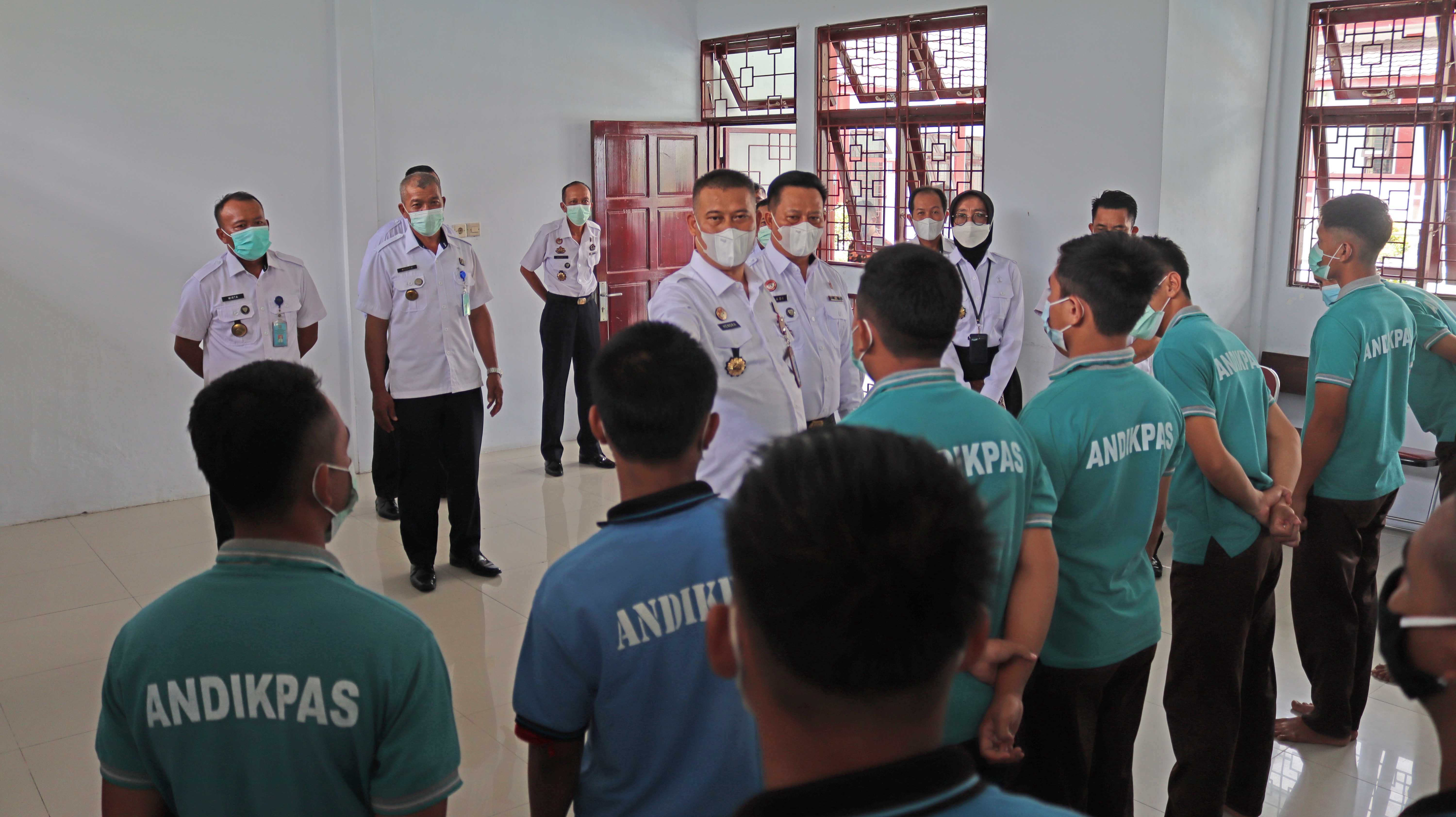 Kakanwil Kemenkumham Kalteng Kunjungi UPT PAS Kota Palangka Raya