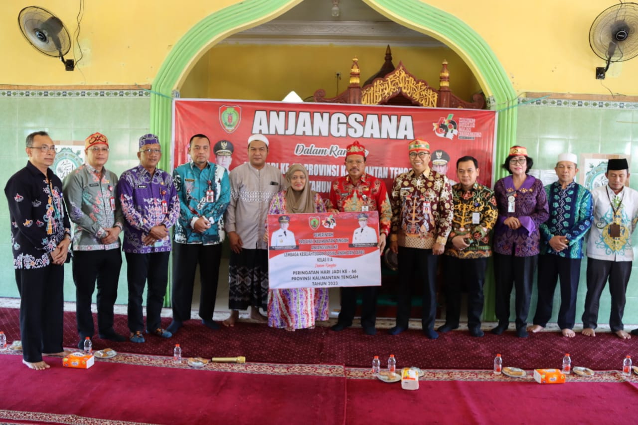 Sekda Kalteng Anjangsana ke Lembaga Kesejahteraan Sosial Panti Asuhan Ayah Bunda