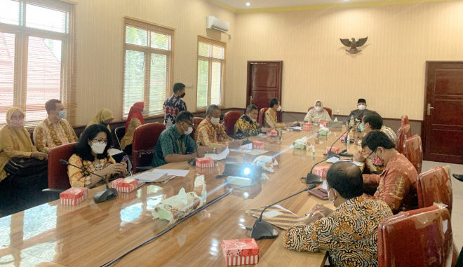 Evaluasi Penerimaan PAD dan Penyusunan Target APBDP Kabupaten Kobar Tahun 2021