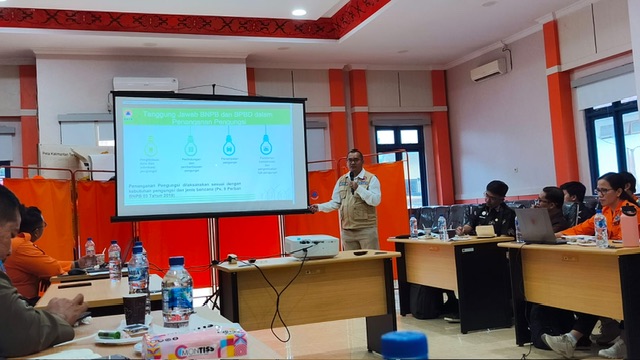 Tingkatkan Kesiapsiagaan, BPB-PK Kalteng Gelar Bimtek Manajemen Pengungsi TRC Penanggulangan Bencana 2026