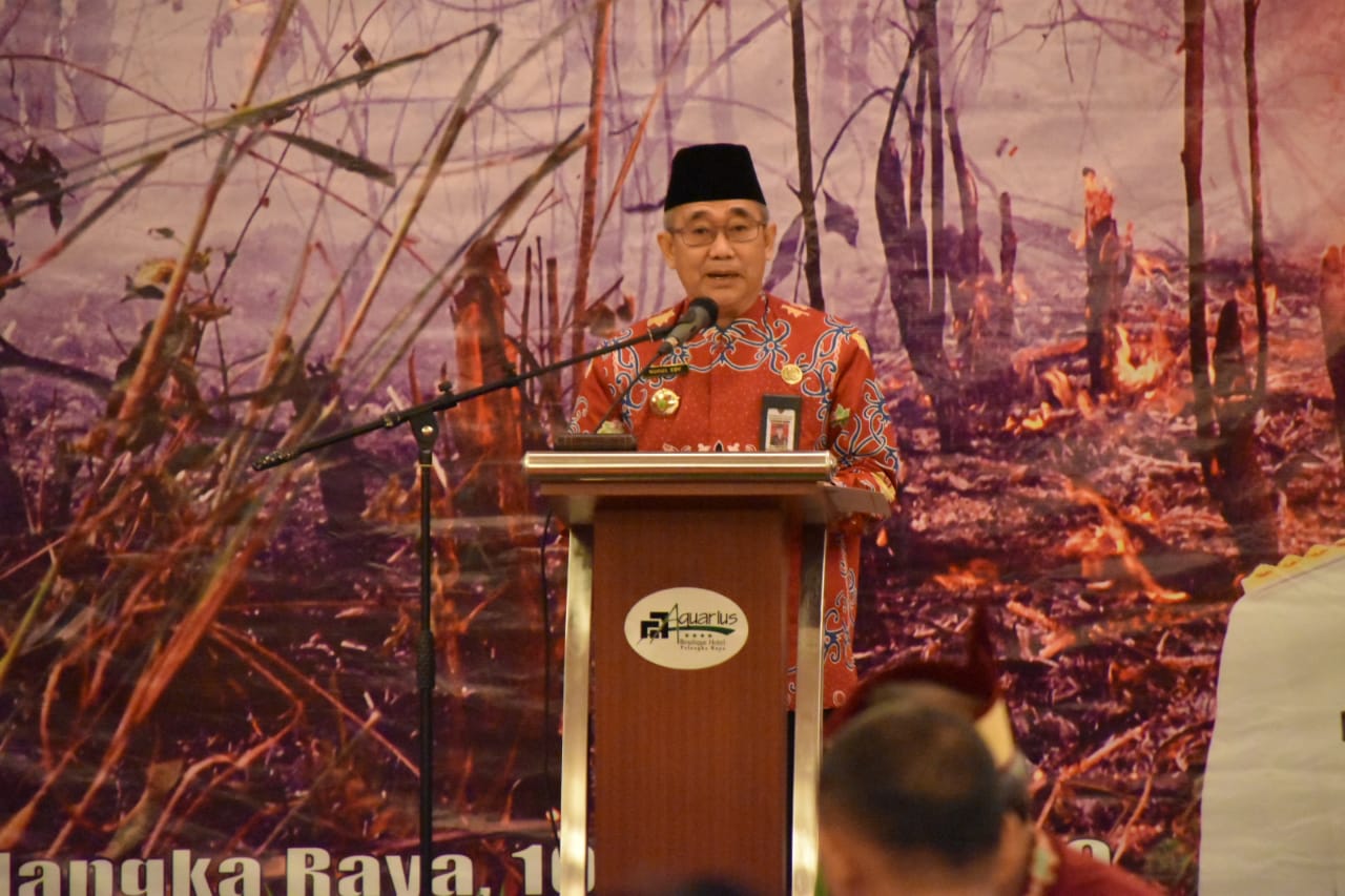 Gubernur Tekankan Upaya Penanggulangan Dini Dalam Menyikapi Karhutla