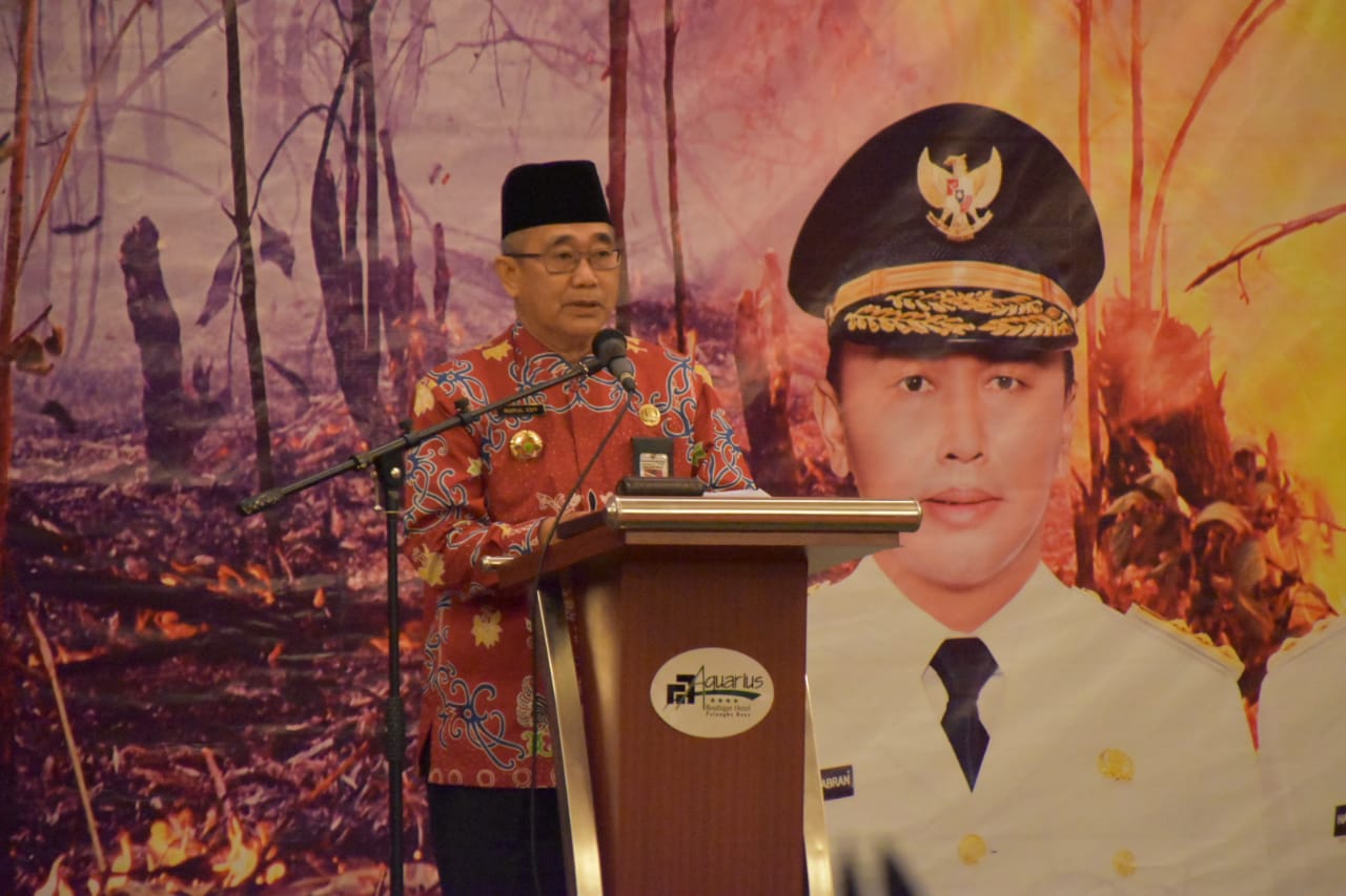 Gubernur Sampaikan 10 Hal Terkait Penanganan Karhutla Tahun 2019