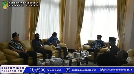 Pemkab Barito Utara Terima Kunjungan Kerja dari DPRD Provinsi Kalteng