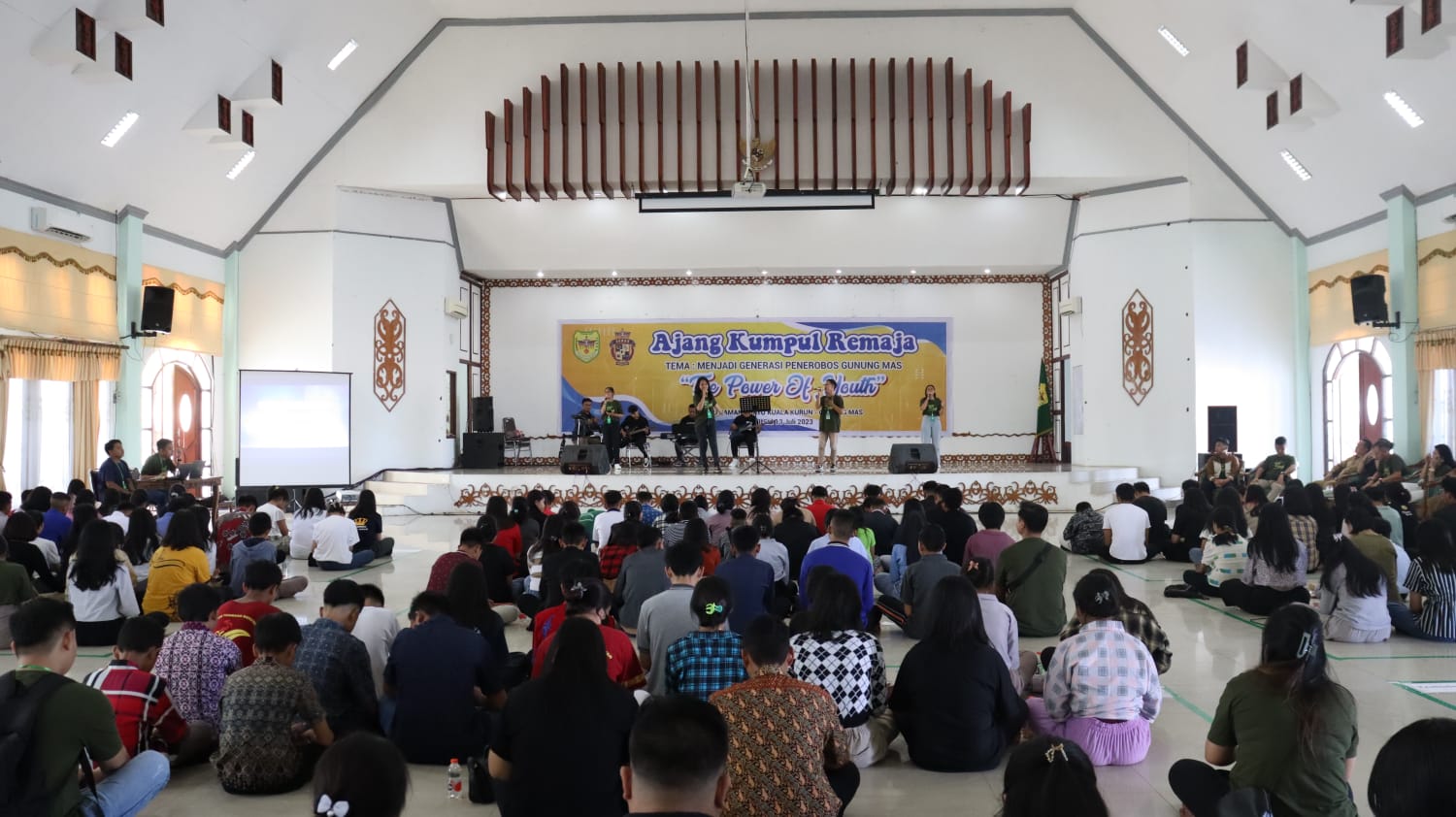 Kegiatan Ajang Kumpul Remaja, Upaya Membentuk SDM Generasi Muda Tangguh di Kabupaten Gunung Mas