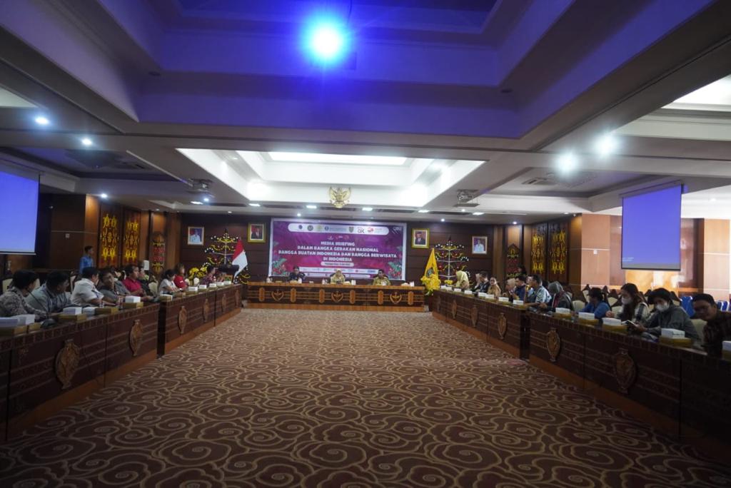 Persiapan Gerakan BBI dan BBWI, Pemprov. Kalteng Gelar Media Briefing