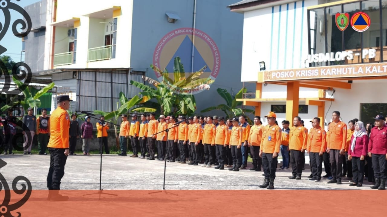 Ahmad Toyib Pimpin Apel Aktivasi Posko dan Pos Lapangan Satgas Pengendalian Karhutla 